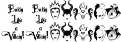 Parody fan art decal for Kitchen Mixers by Bakin Like a Villain
