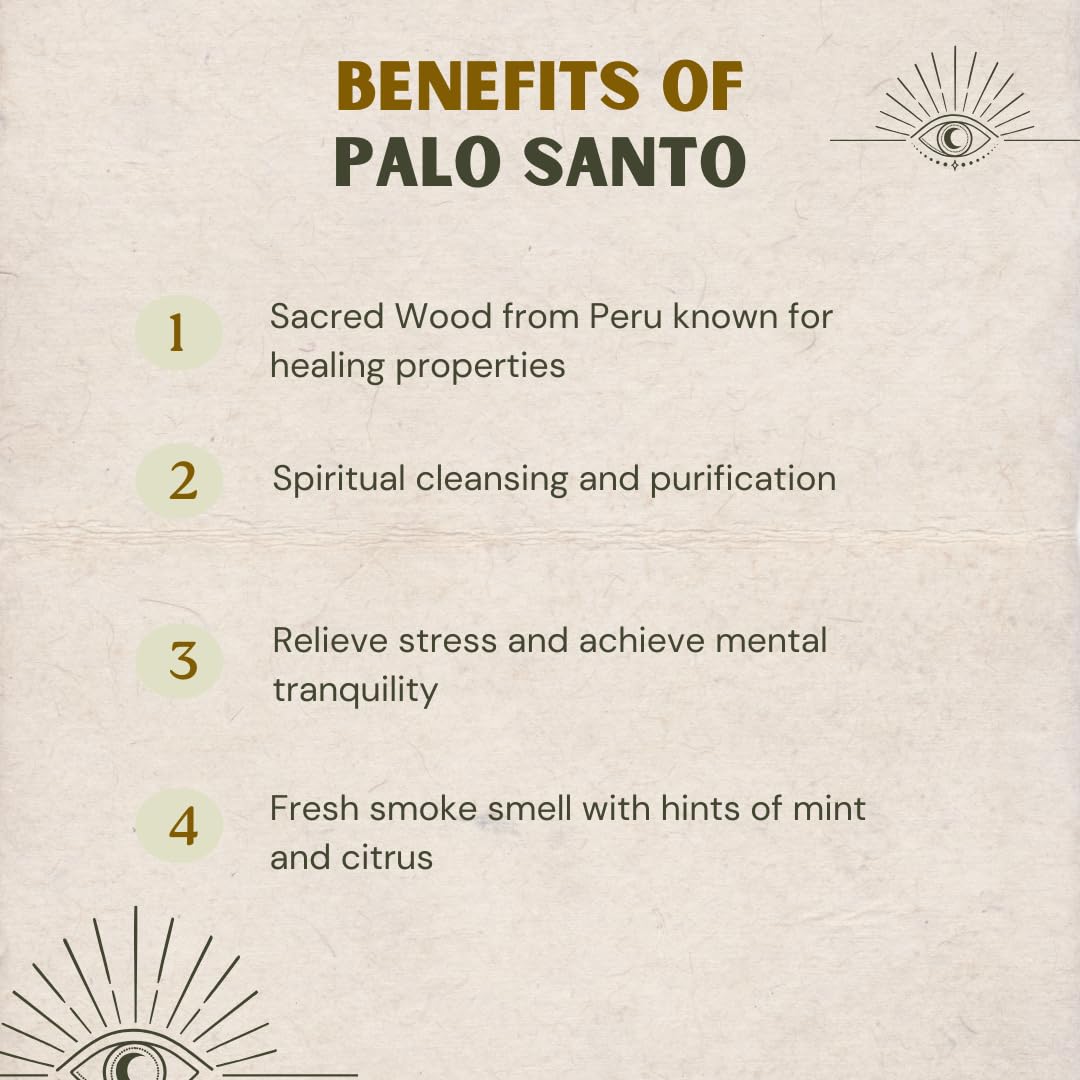 Natural Palo santo sticks Peru aroma for cleansing