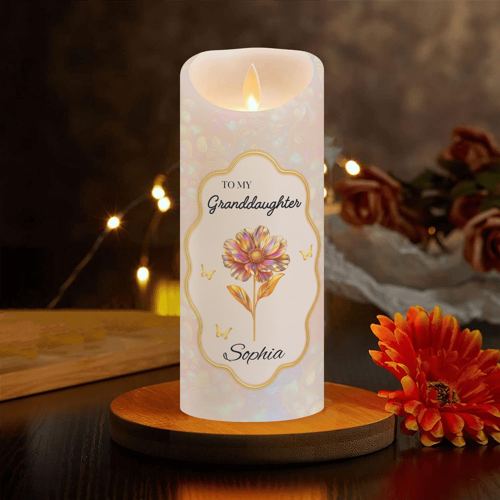 Premium plastic LED candle for home decor