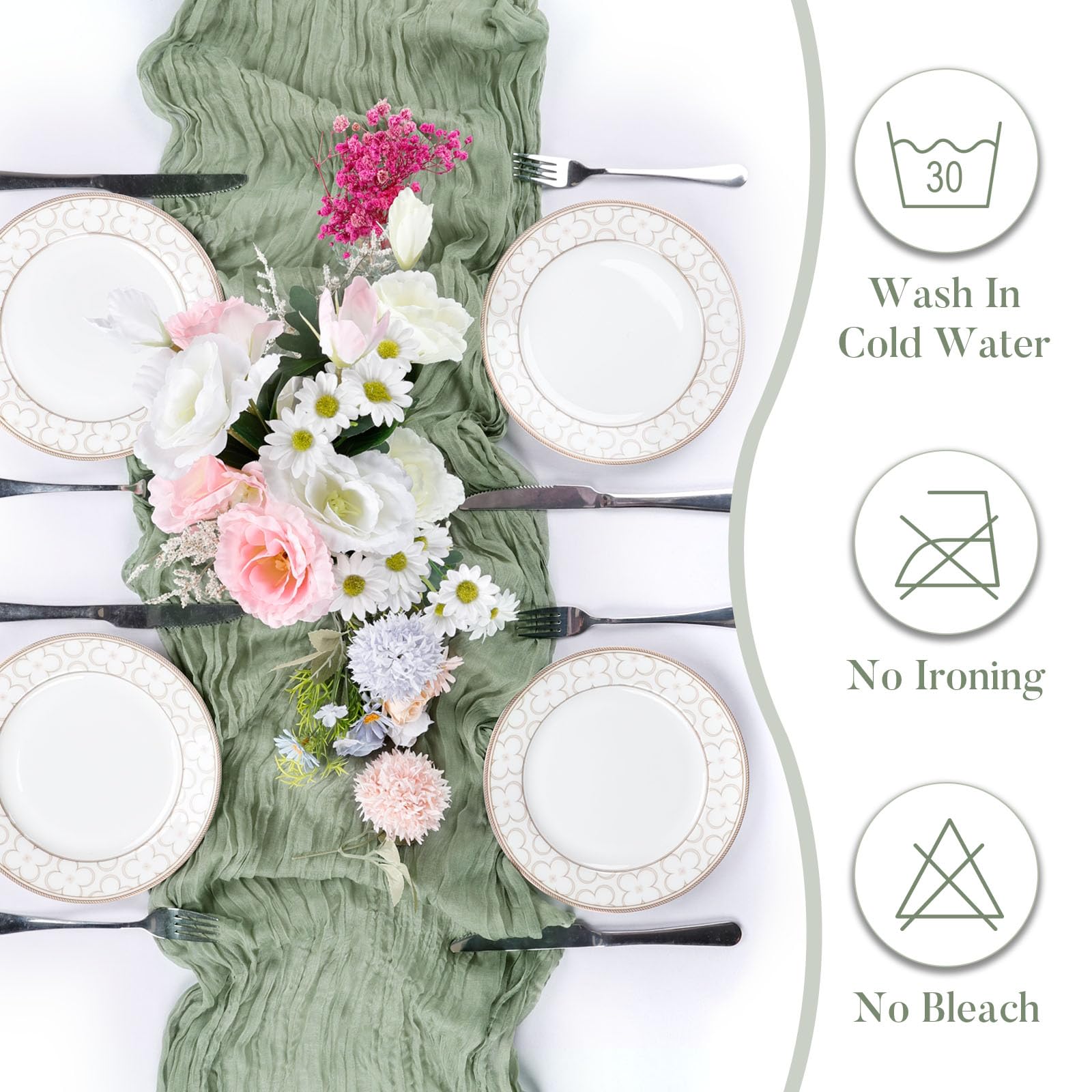 table runner for dining room coffee table and piano top