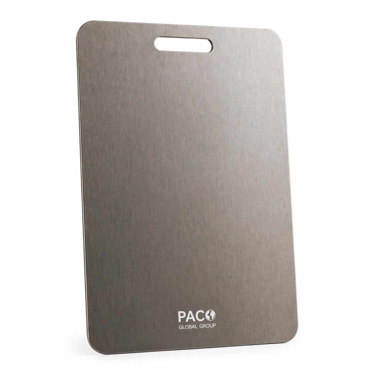 Premium Pure Titanium Cutting Board 46x30 cm surface