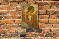 Premium archival inks on Archangel Michael canvas for vibrant color