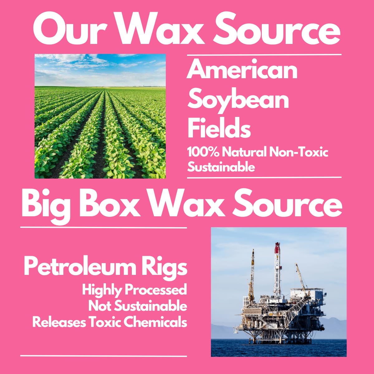 Non-toxic eco-friendly highly scented wax melts