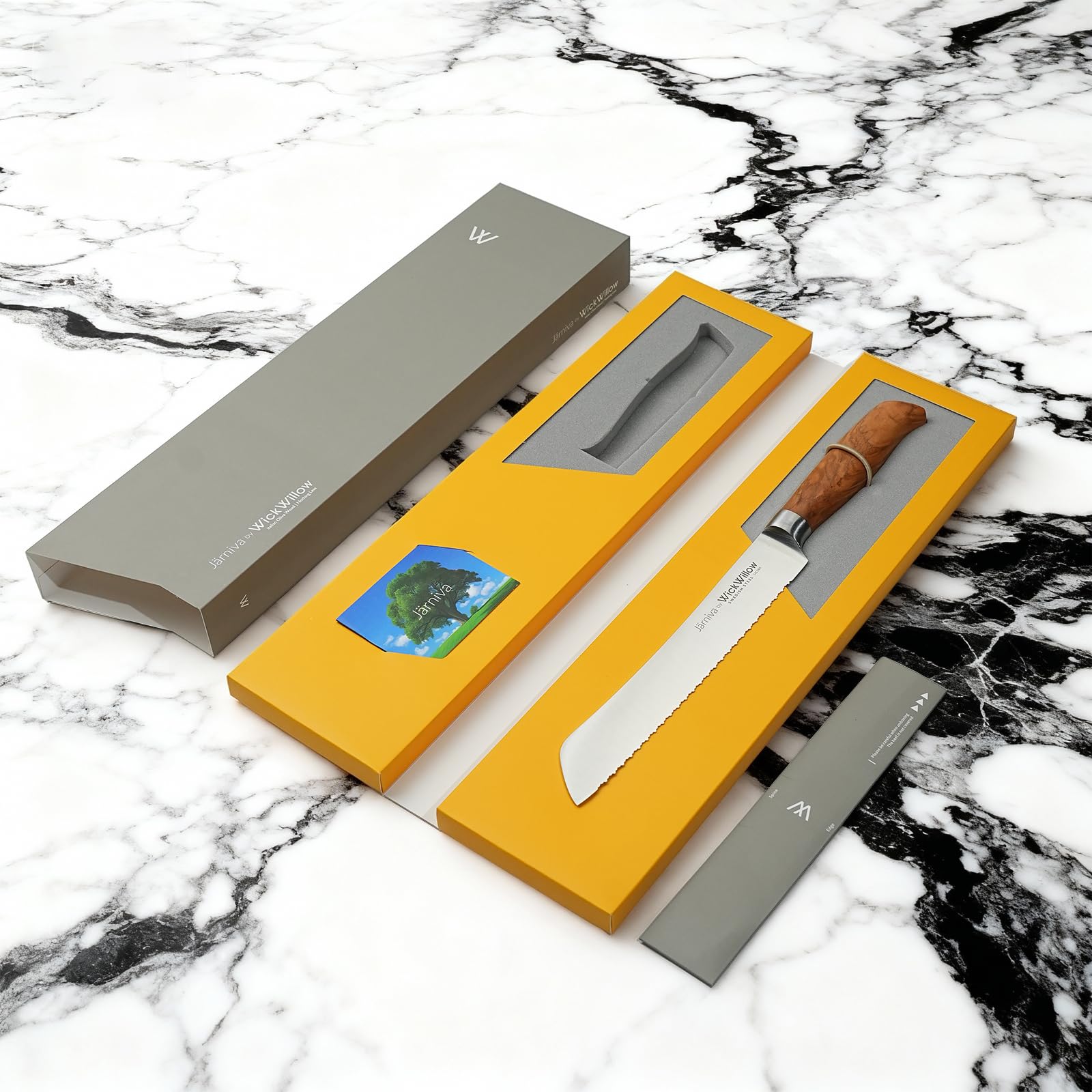High hardness Swedish steel blade for long-lasting sharpness