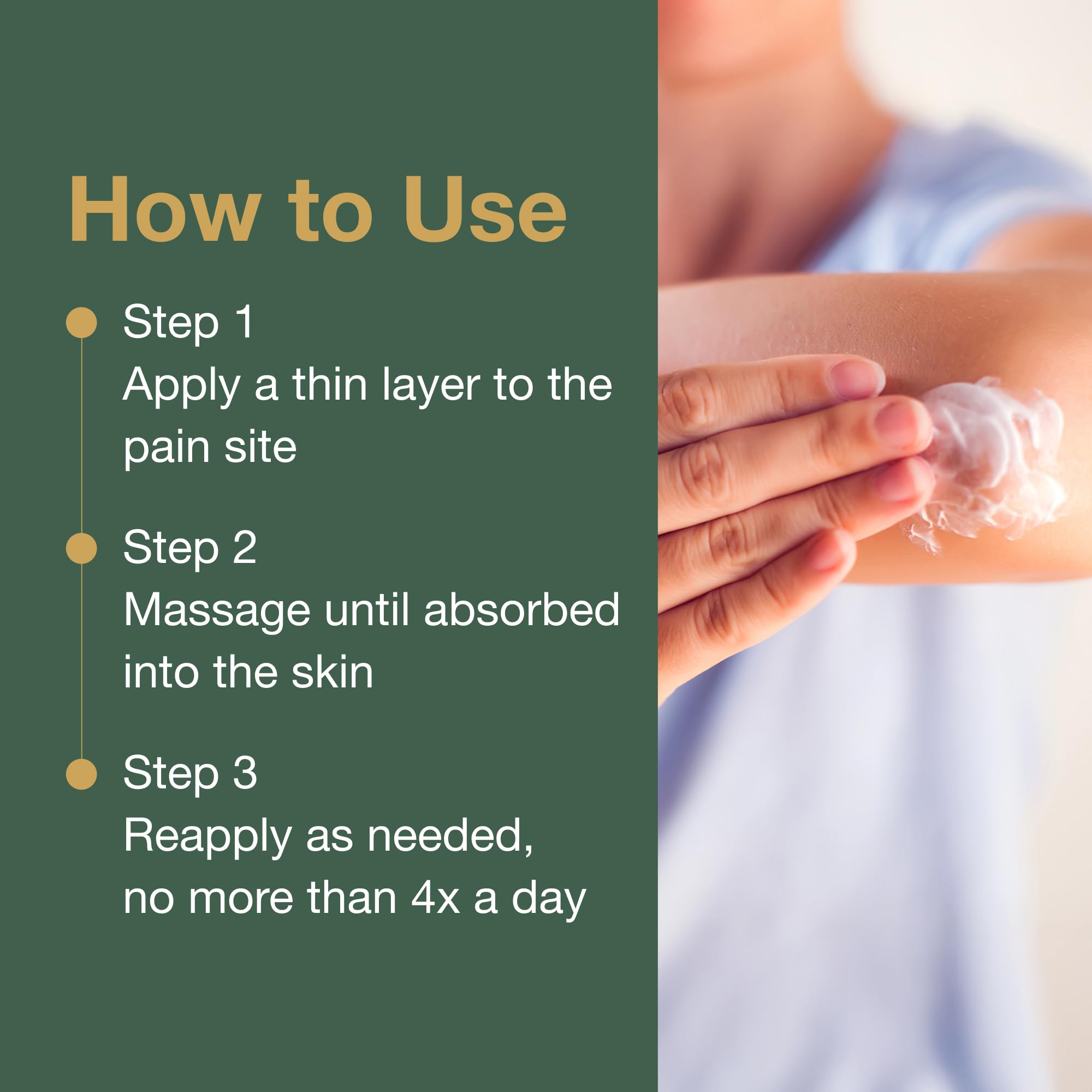Premium topical analgesic pain relief from Australian Dream