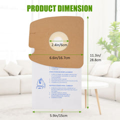 Premium Type MM vacuum bags 8-pack package