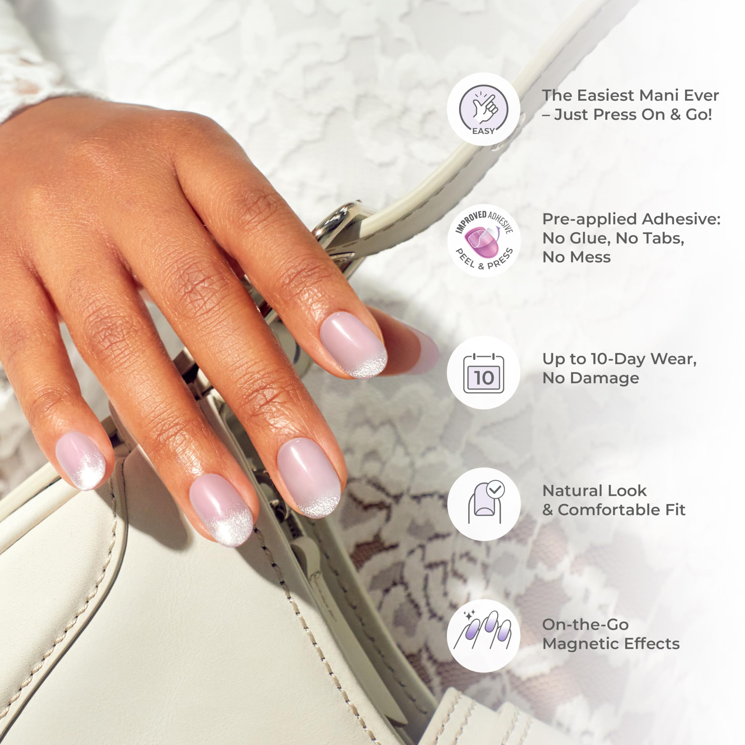 Prep pad mini file and manicure stick included
