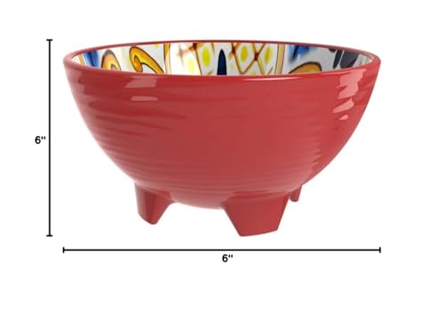 Fiesta ready serving bowl red 6 inch