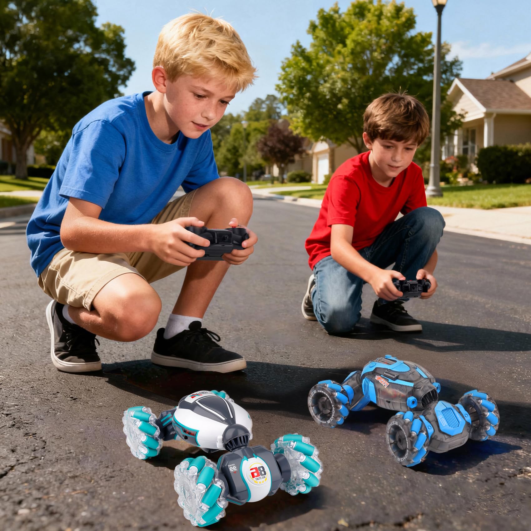 PREPOP Gesture Sensing RC Stunt Car for kids ages 5 to 12
