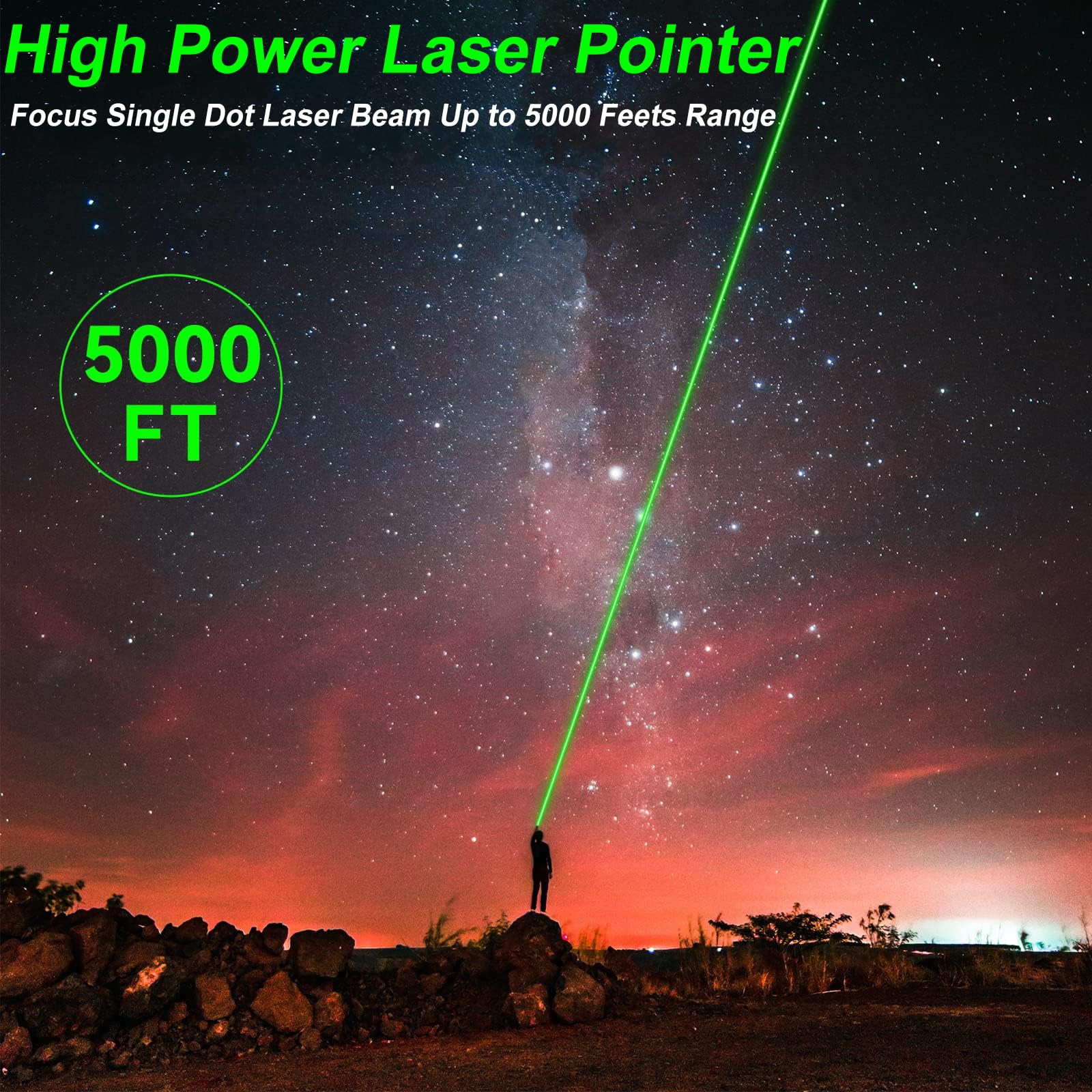 MEUSNO laser pointer 532nm class 3R under 5mW