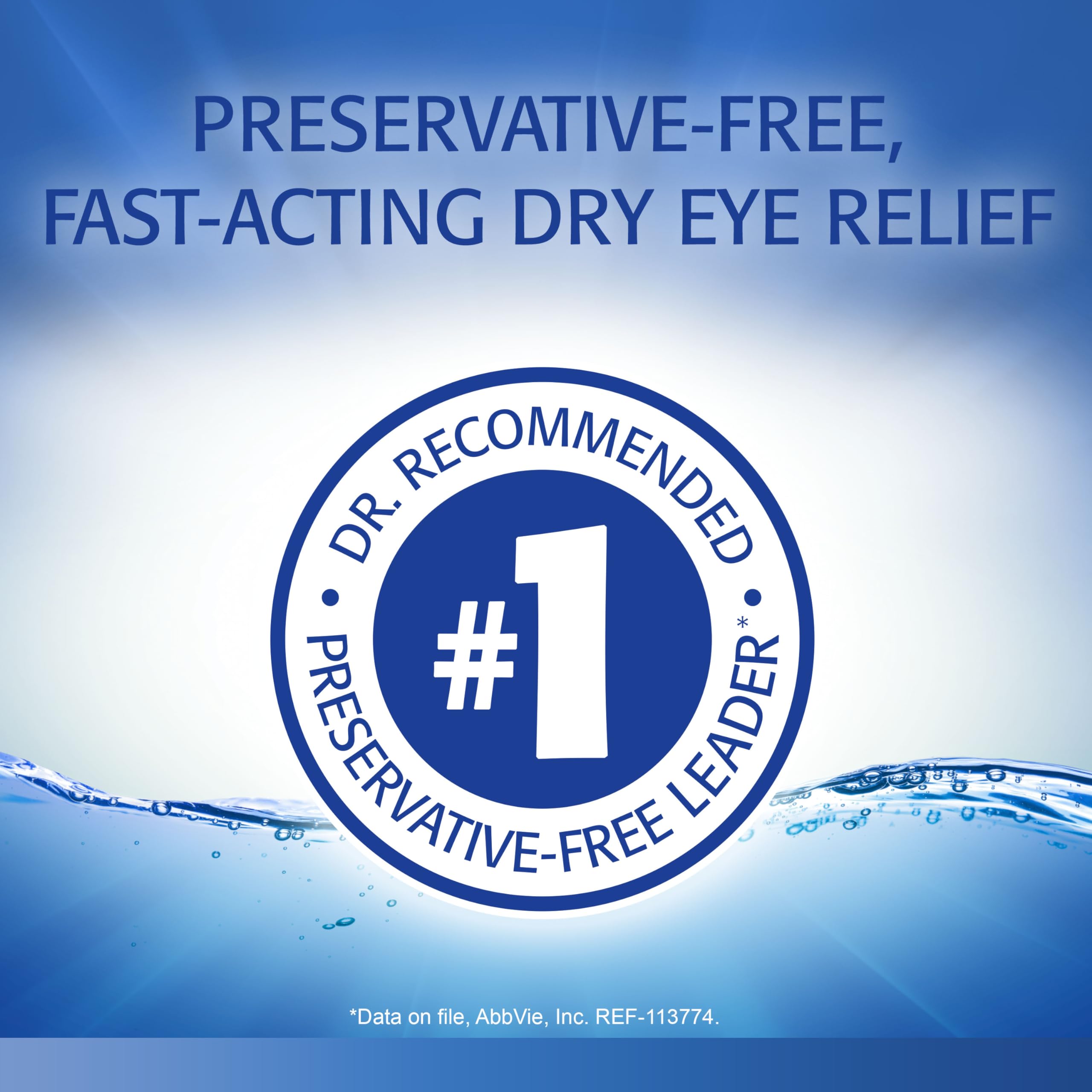 REFRESH CLASSIC lubricating eye drops for dry eyes 50 vials