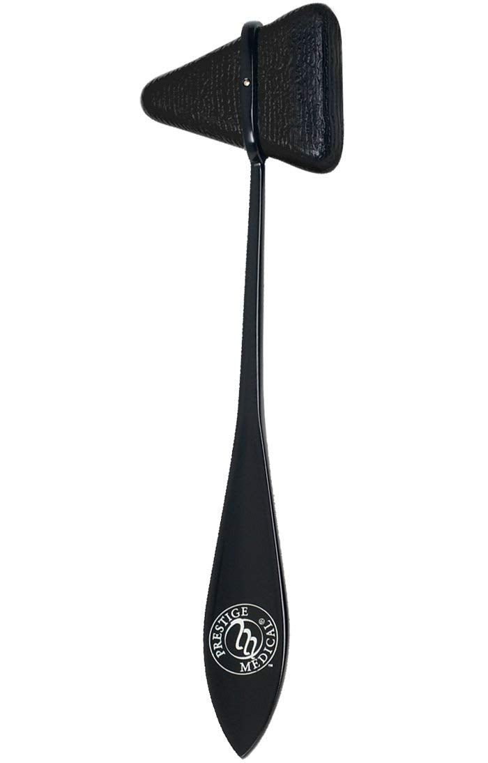 Prestige Taylor Percussion Hammer with Stealth Gray Head 7.5 inch chrome handle Triangular rubber head
