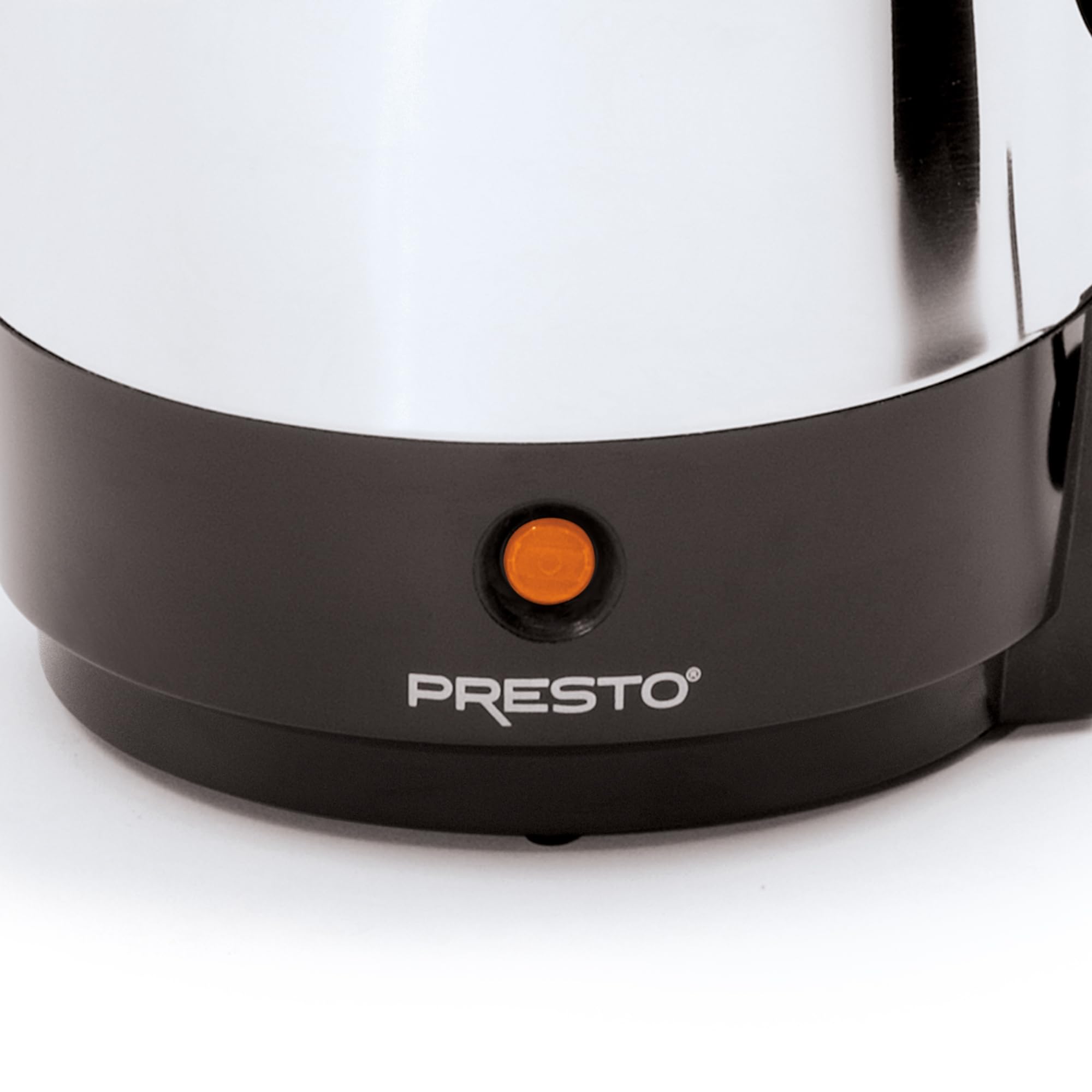 Compact footprint 10 x 5 x 13 inch Presto 02811 percolator