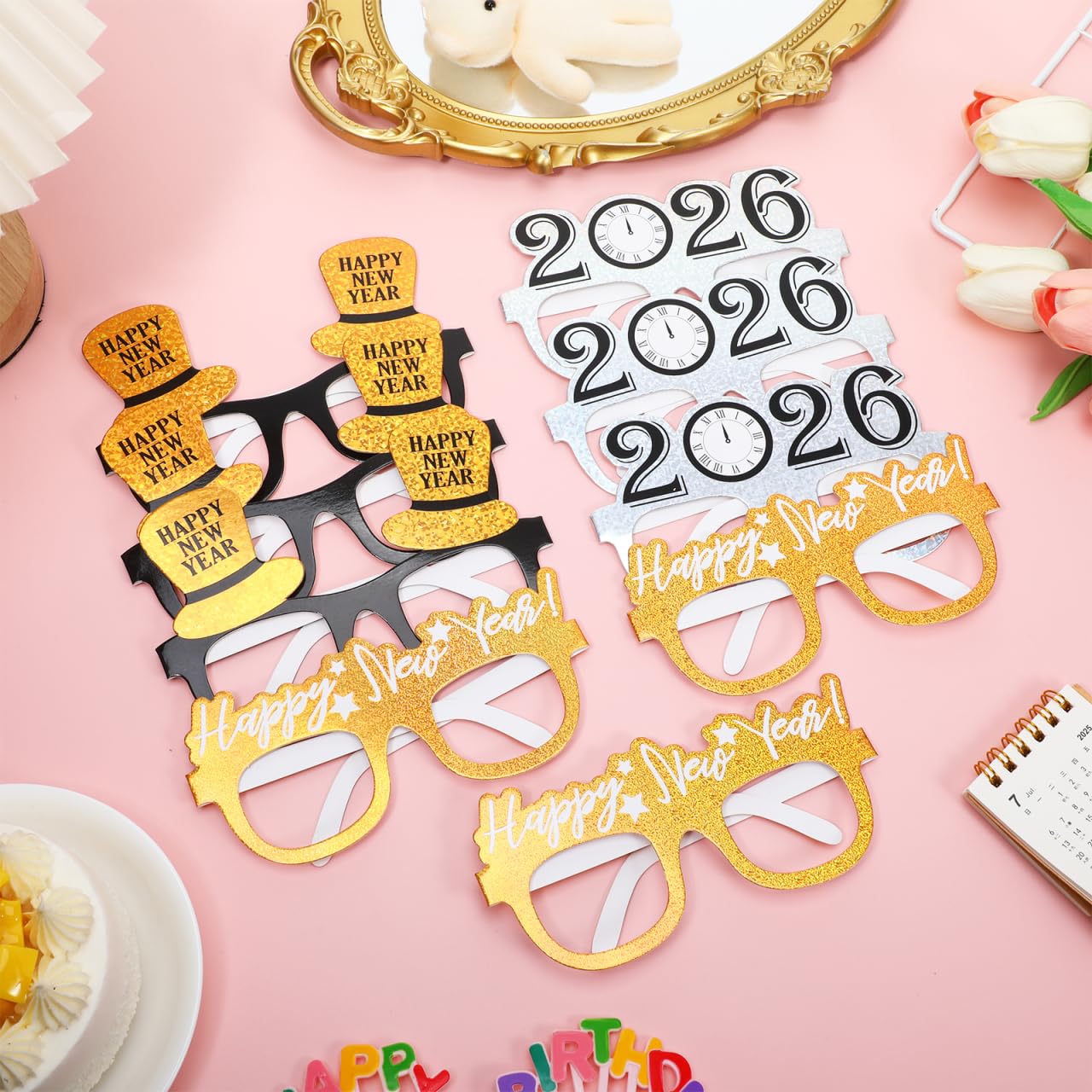Lightweight sturdy frames for 2026 NYE glasses