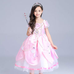 Soft sturdy plastic crown in Vicloon princess dress up set