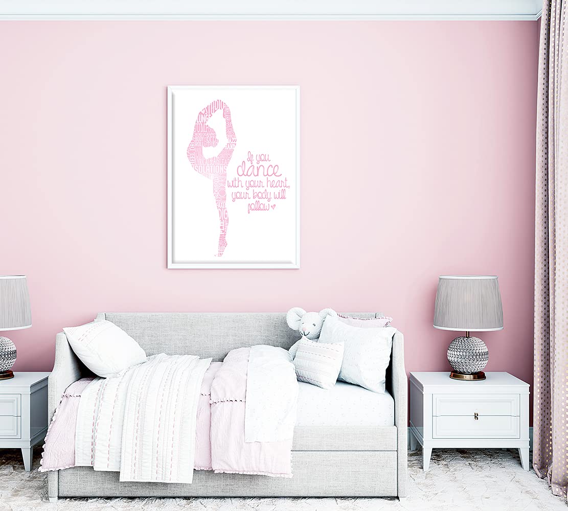 Gift idea for dancers PrintChicks typography poster