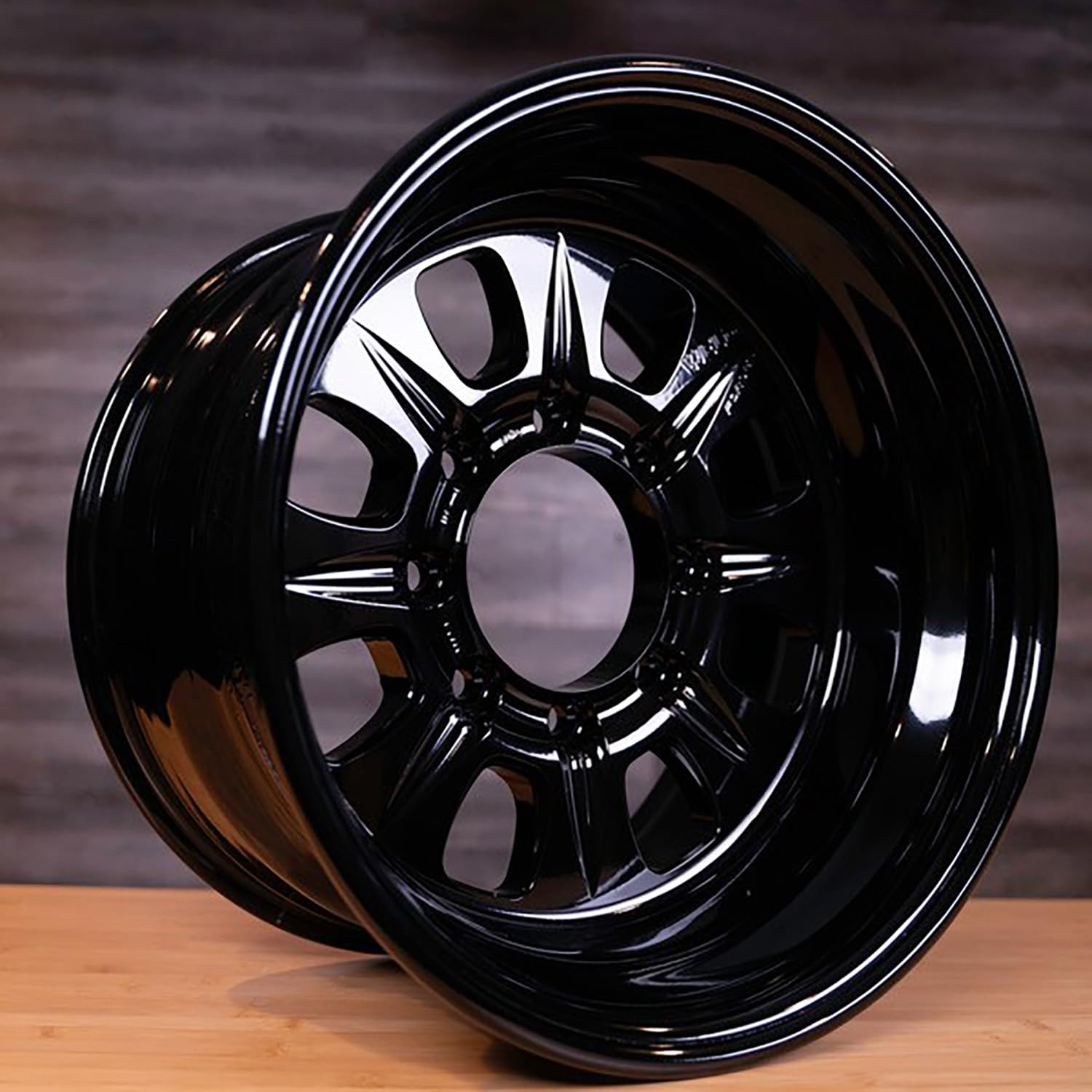 High Gloss Black Powder Coating by PRISMATIC POWDERS 1 lb close up