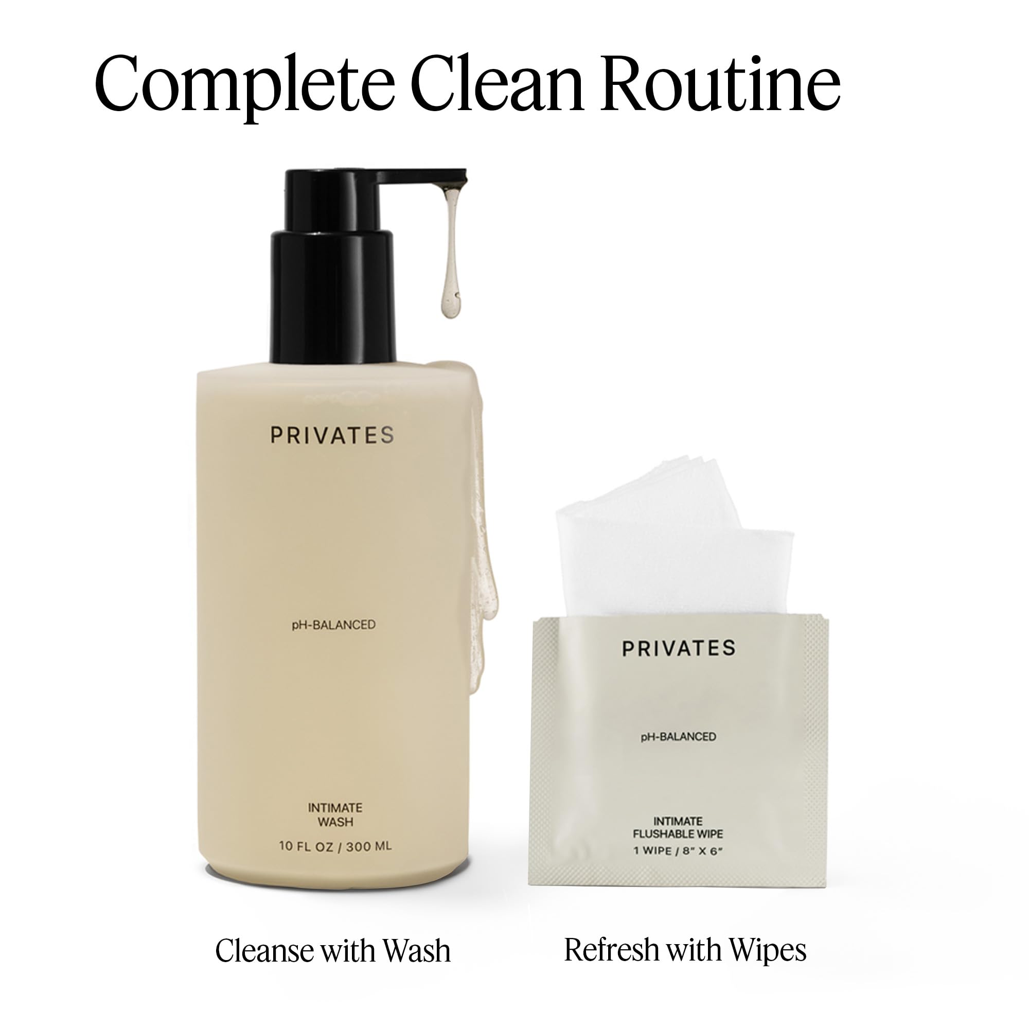 Hypoallergenic clinically tested PRIVATES intimate wash