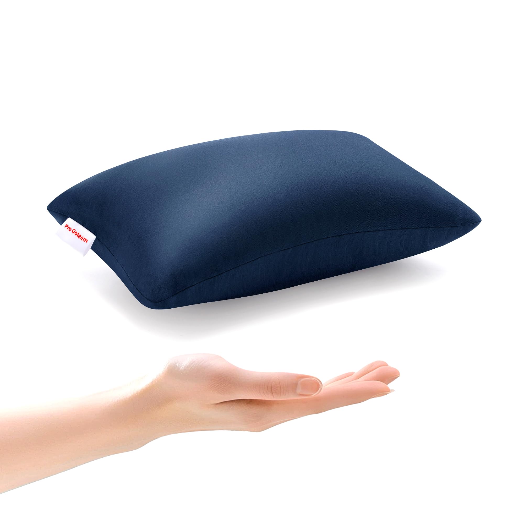 Pro Goleem Small Pillow 11x6x2.5 navy travel use