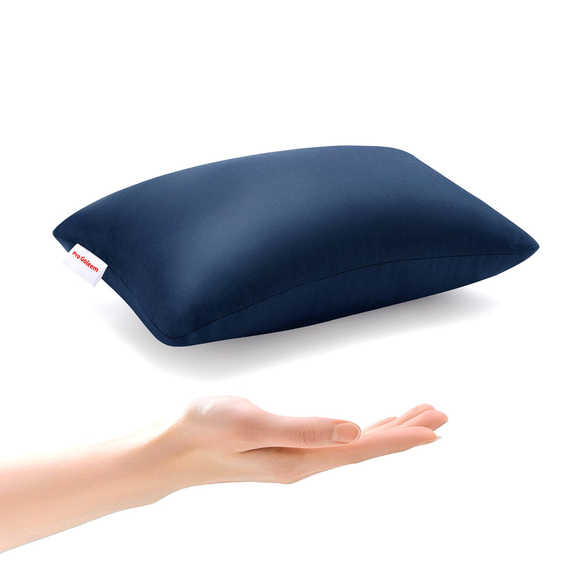 Pro Goleem Small Pillow 11x6x2.5 navy travel use