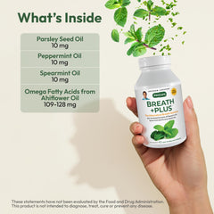 procaps breath plus internal breath freshener softgel capsules 60 count