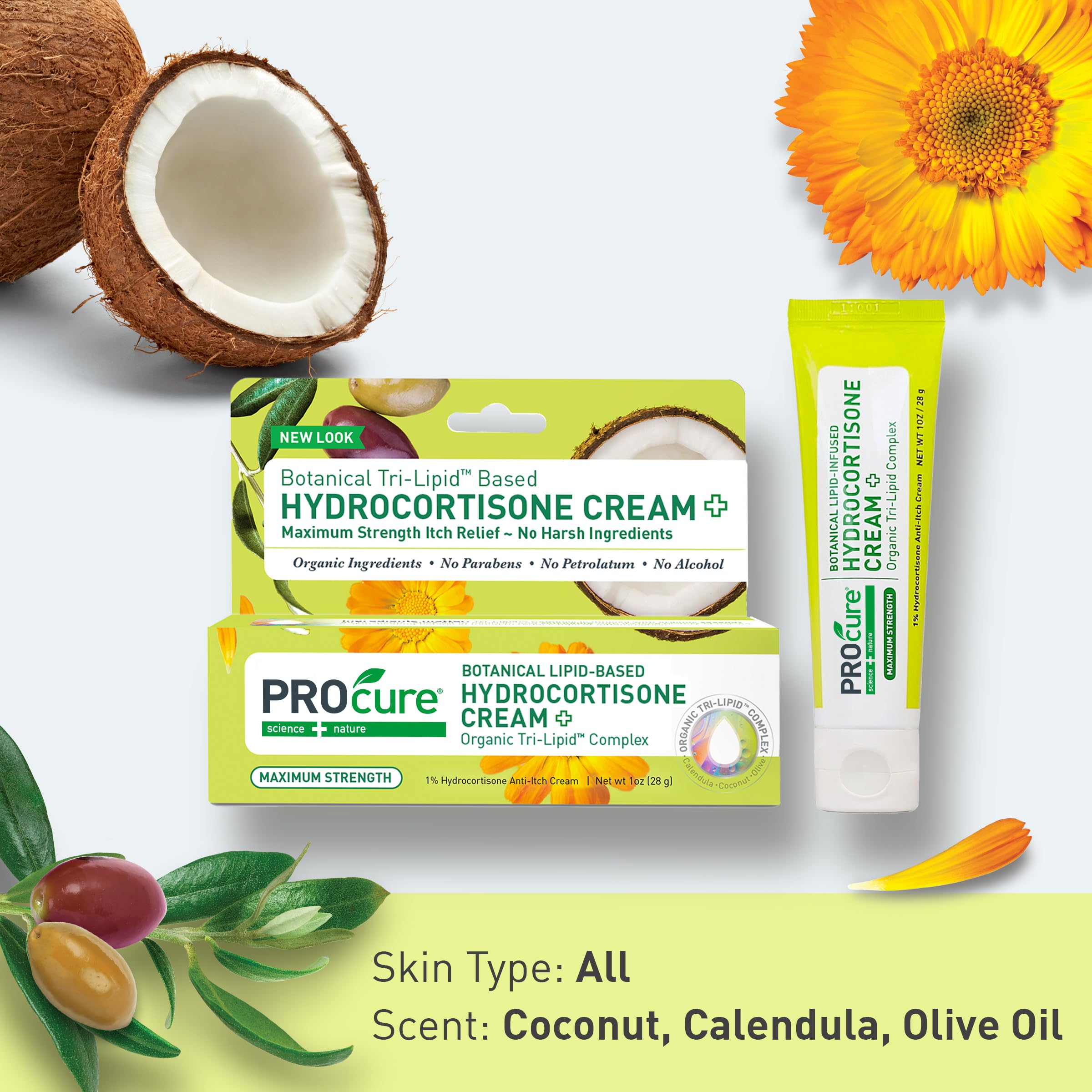 PROcure 1% Hydrocortisone Cream family safe first aid kit
