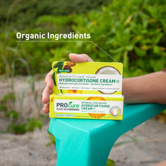 PROcure Calendula Coconut Oil Hydrocortisone Cream 1% packaging