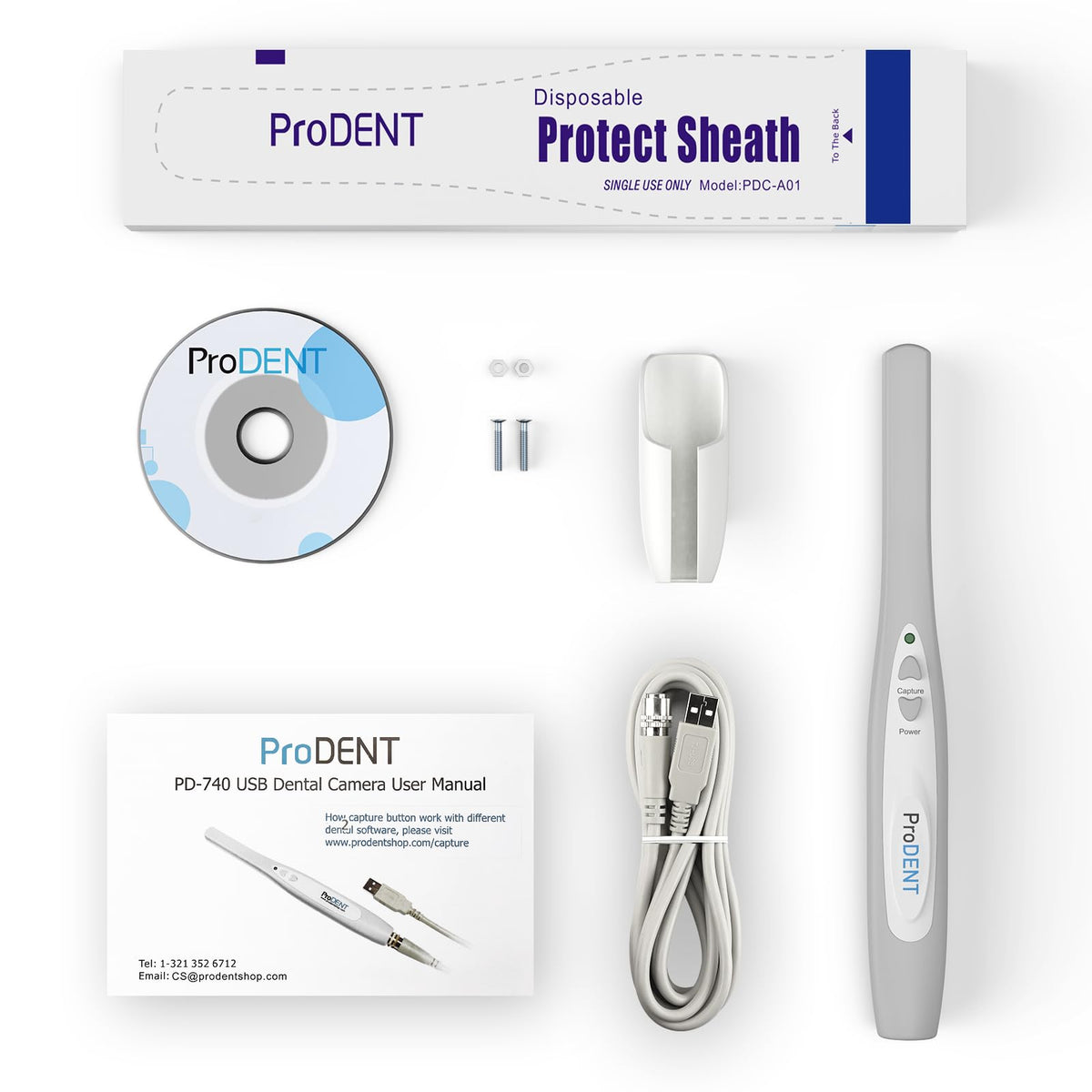 ProDENT Intraoral Camera PD740 front view