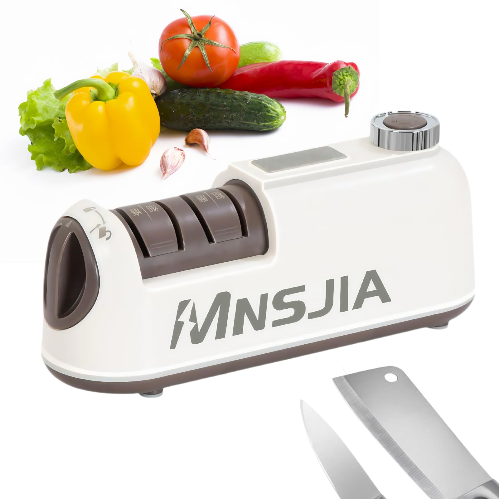 Professional electric knife sharpener for kitchen knives