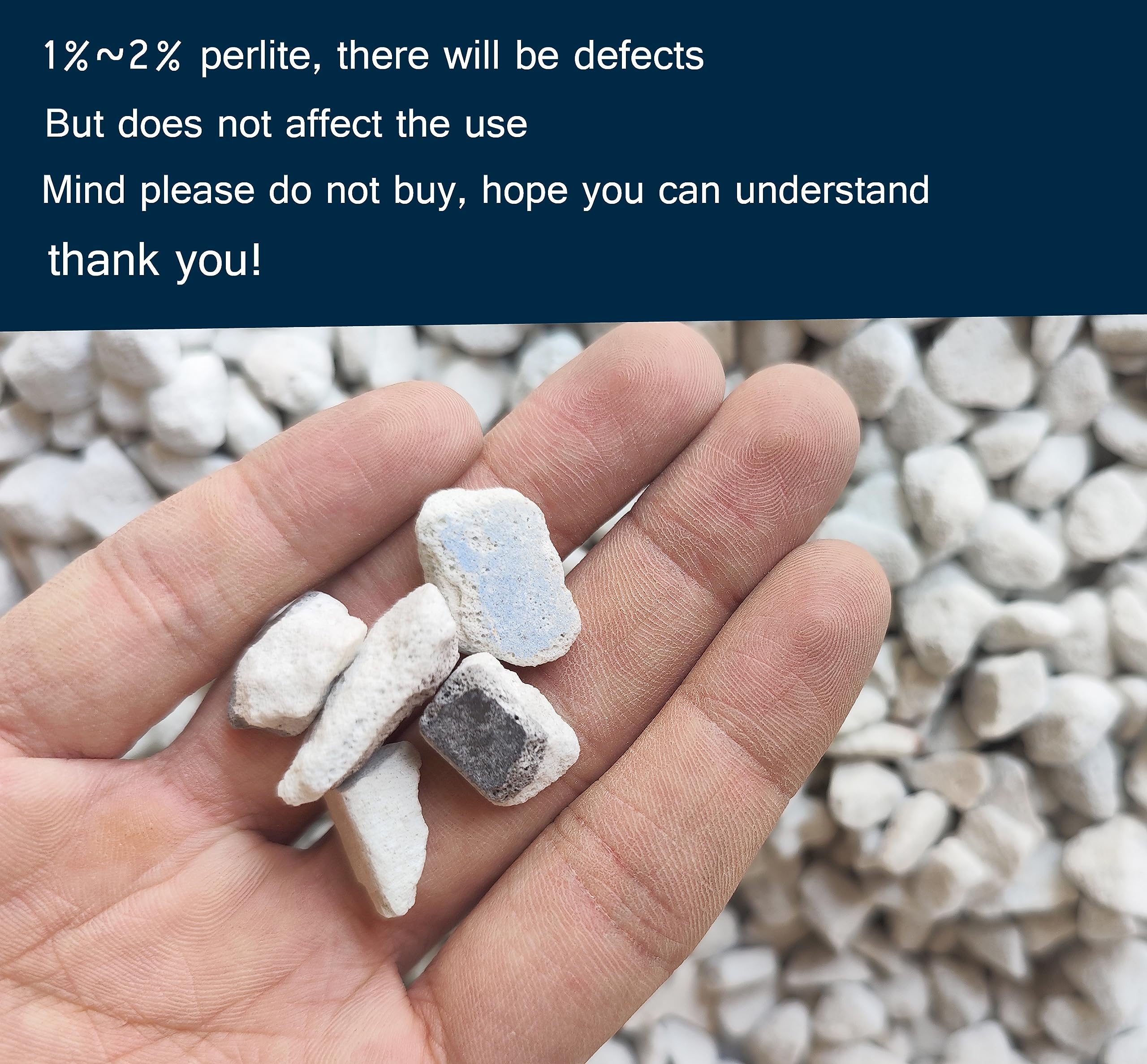 professional grade perlite gardening media image