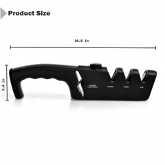 Professional kitchen sharpener in black color packaging