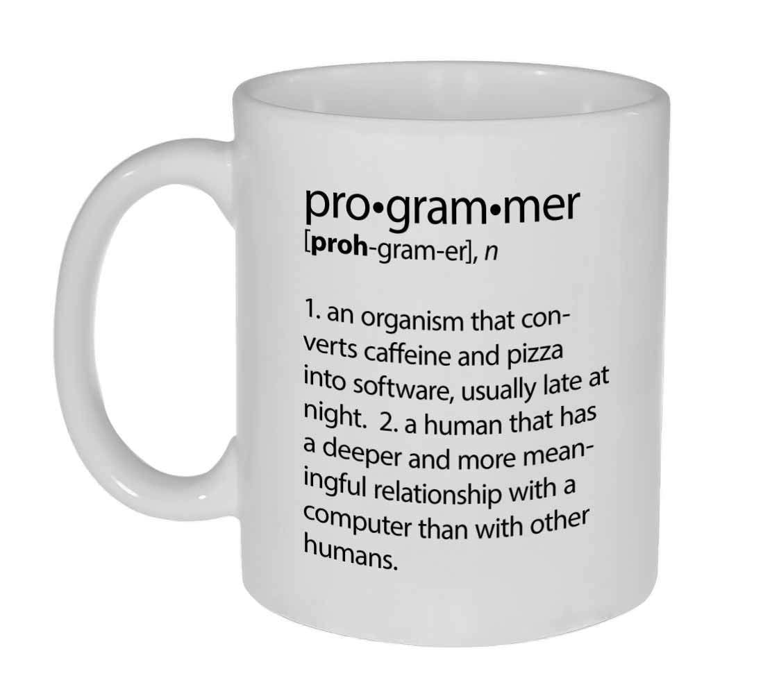 Programmer Definition mug 11oz for coffee or tea