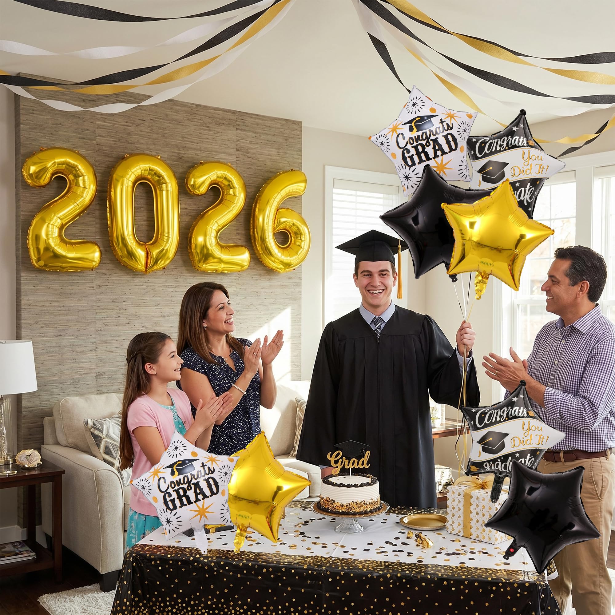 Prom Class School College graduation decor set