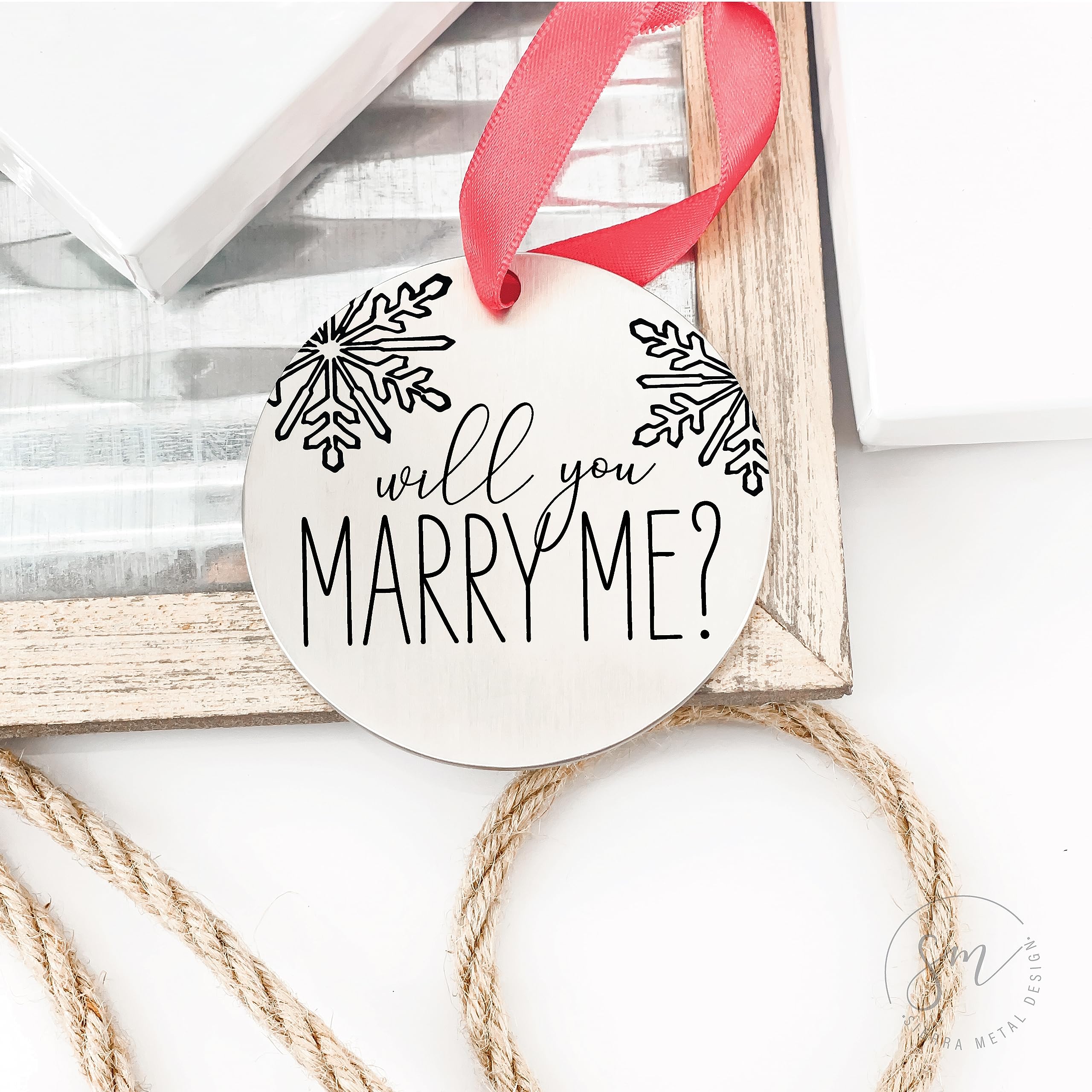 Proposal Ornament engraved permanent design