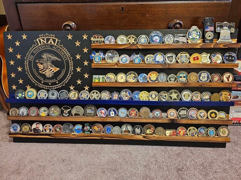 Coin holder demonstrating holds 90 to 100 coins