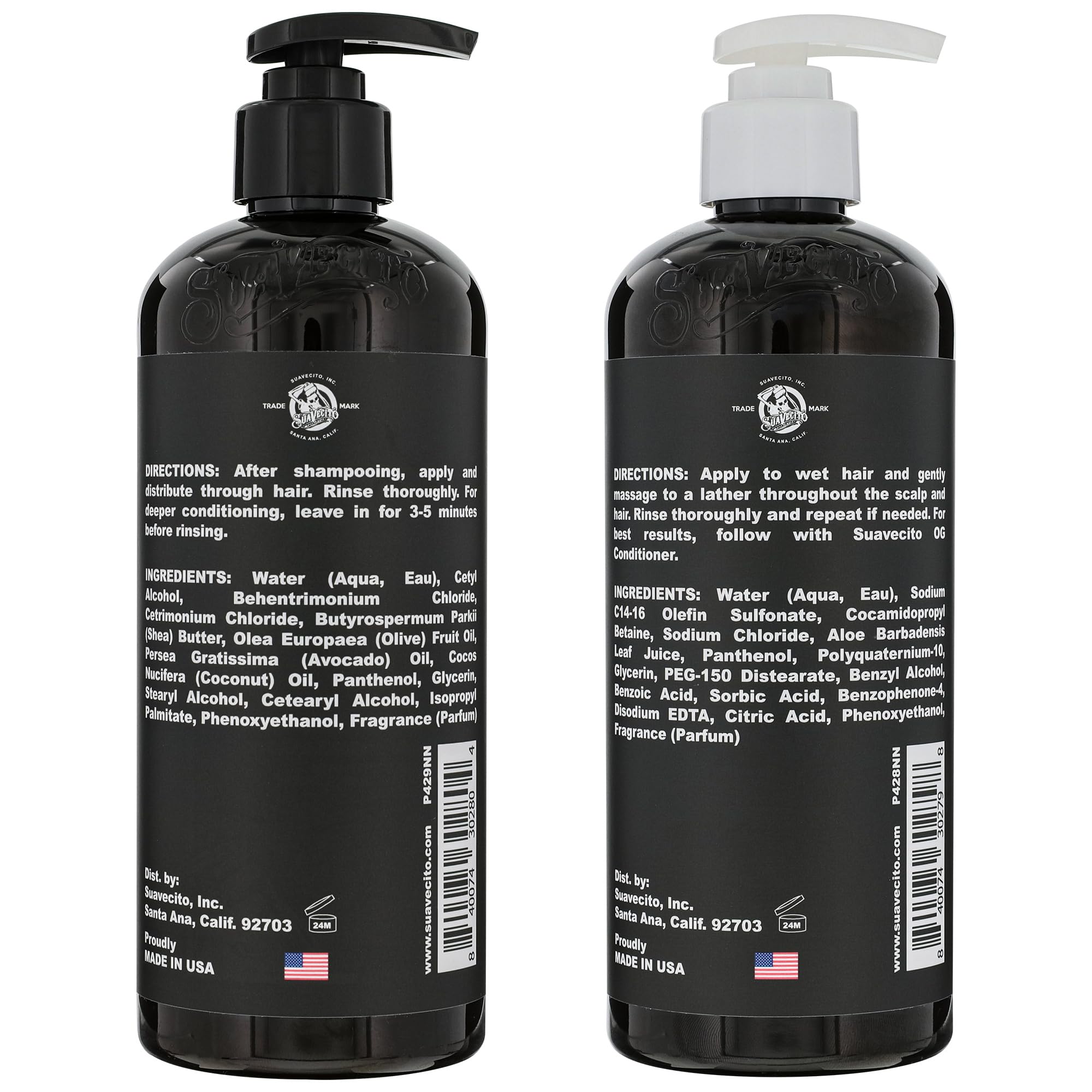 Provitamin B5 enriched OG set for damaged hair all hair types 16 oz