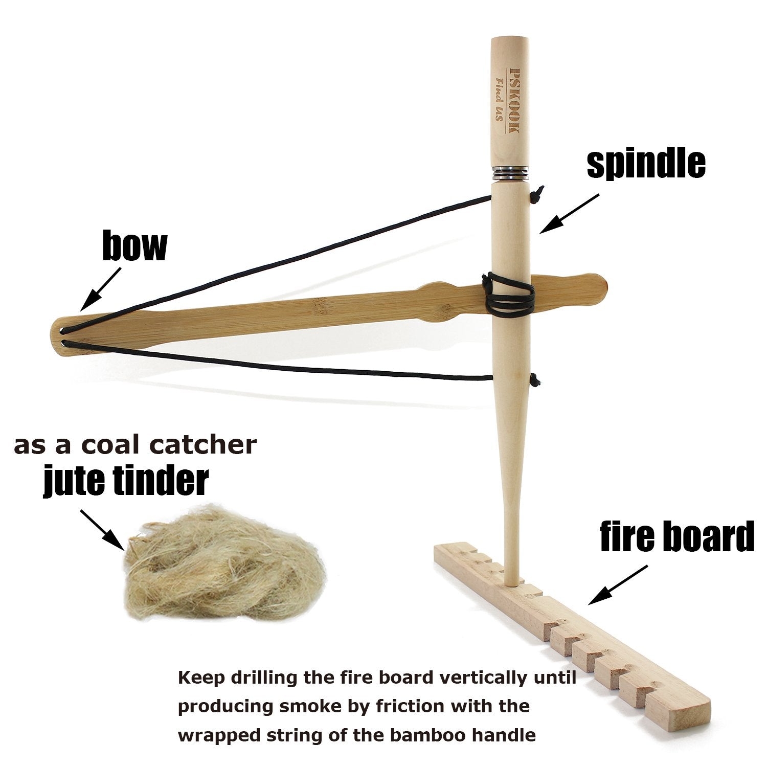 Pskook survival tool for outdoor readiness
