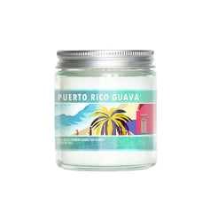 Puerto Rico Guava 3oz Scented Mini Candle tropical notes guava mango melon pineapple