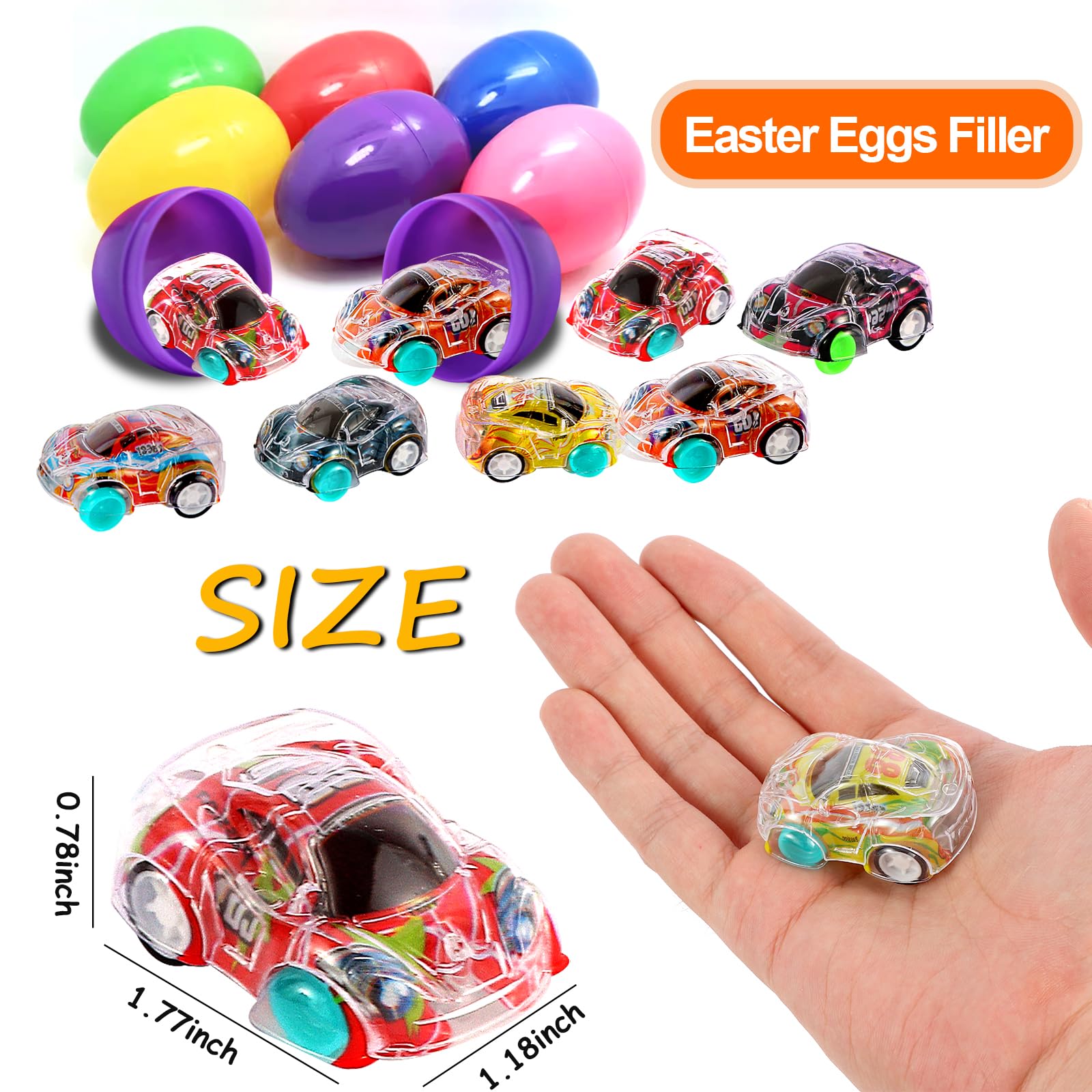 Pull back toy cars no batteries required
