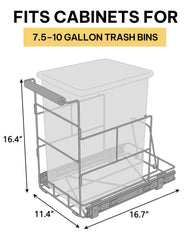 30-40 quart bin compatible Bulado pull out unit