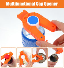 Lightweight premium plastic bottle opener with smooth edges