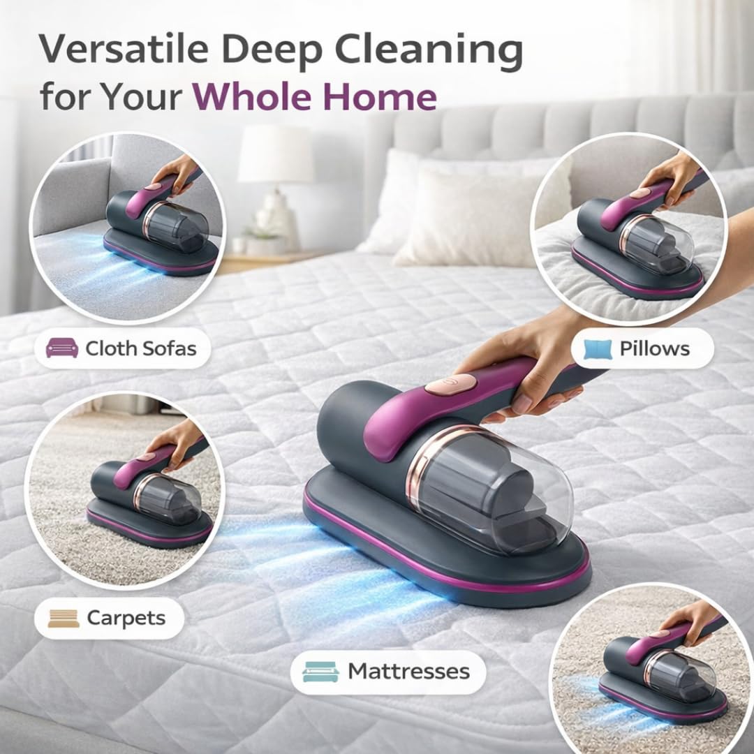 253.7nm purple light pulsation pad for deep cleaning