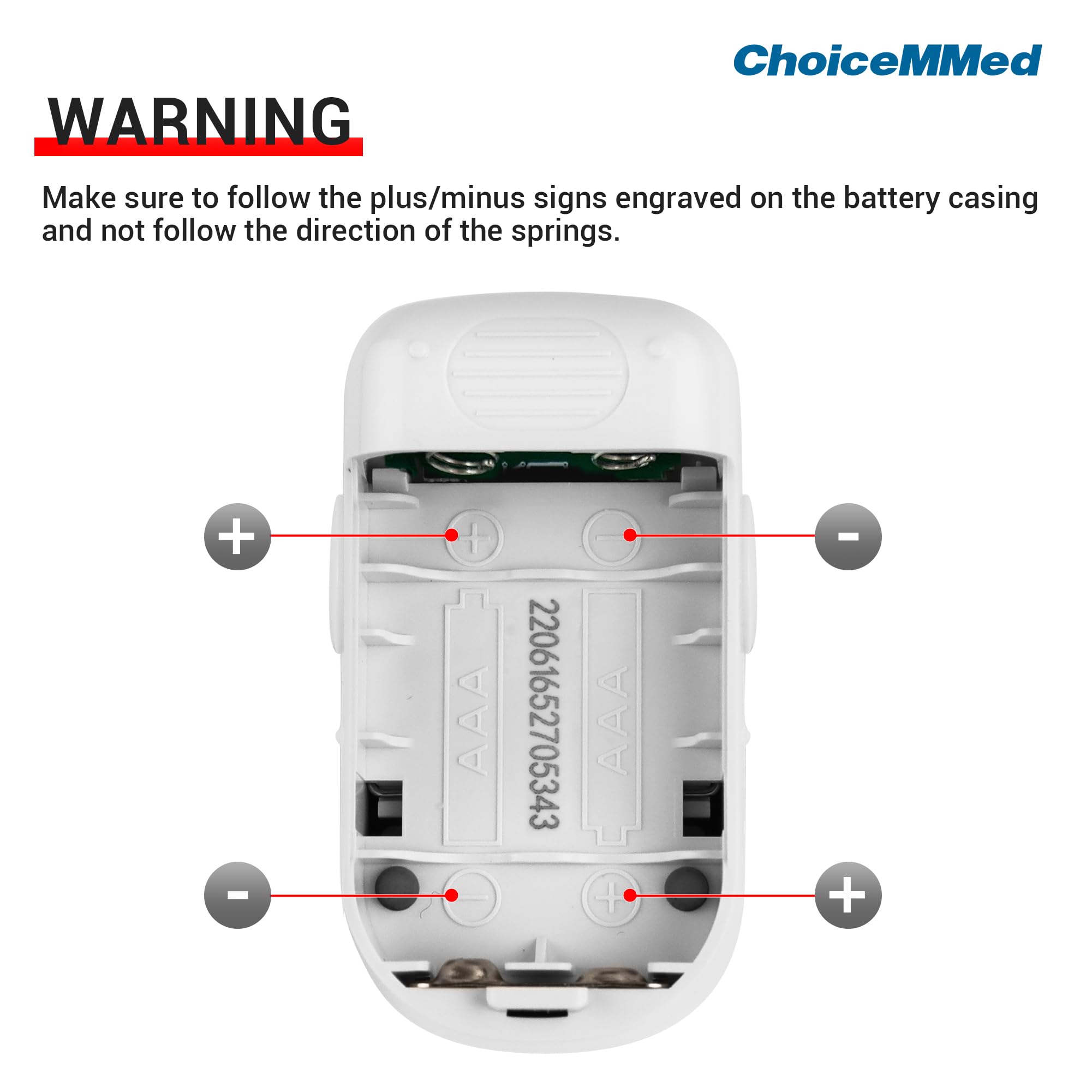 Pulse rate reading on CHOICEMMed finger pulse oximeter