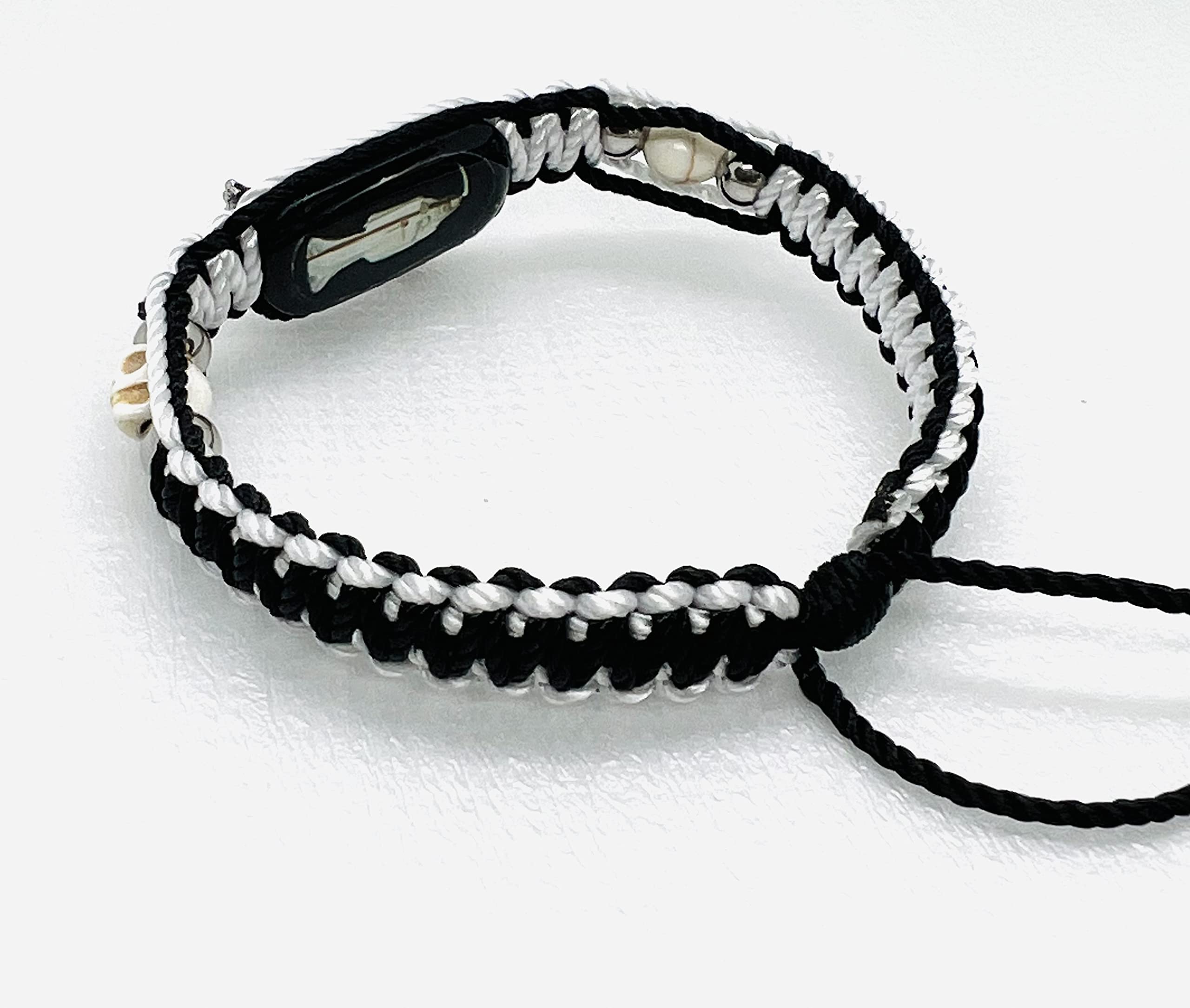 Ajuste de 7 a 9 pulgadas en pulsera Santa Muerte