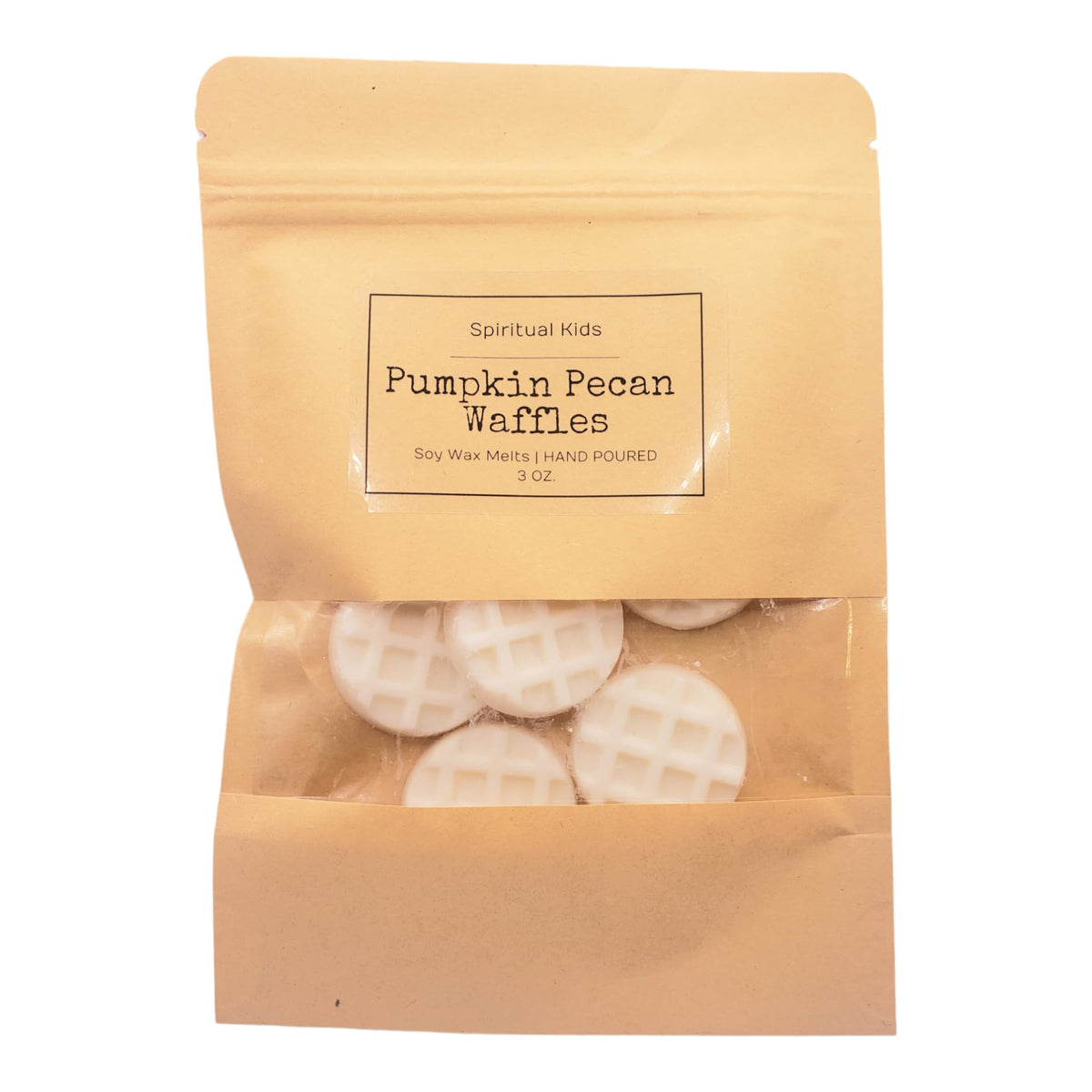 Pumpkin Pecan Waffles soy wax melts 10 waffle pieces 3oz