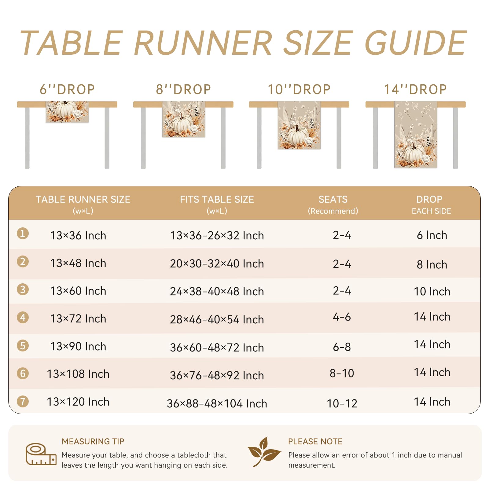 Versatile placement on dining tables consoles and shelves