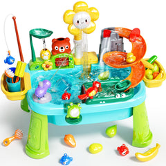 Pupu Pig Water Table with Play Sink and Electric Faucet