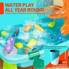 Pupu Pig Water Table 360 degree shower head