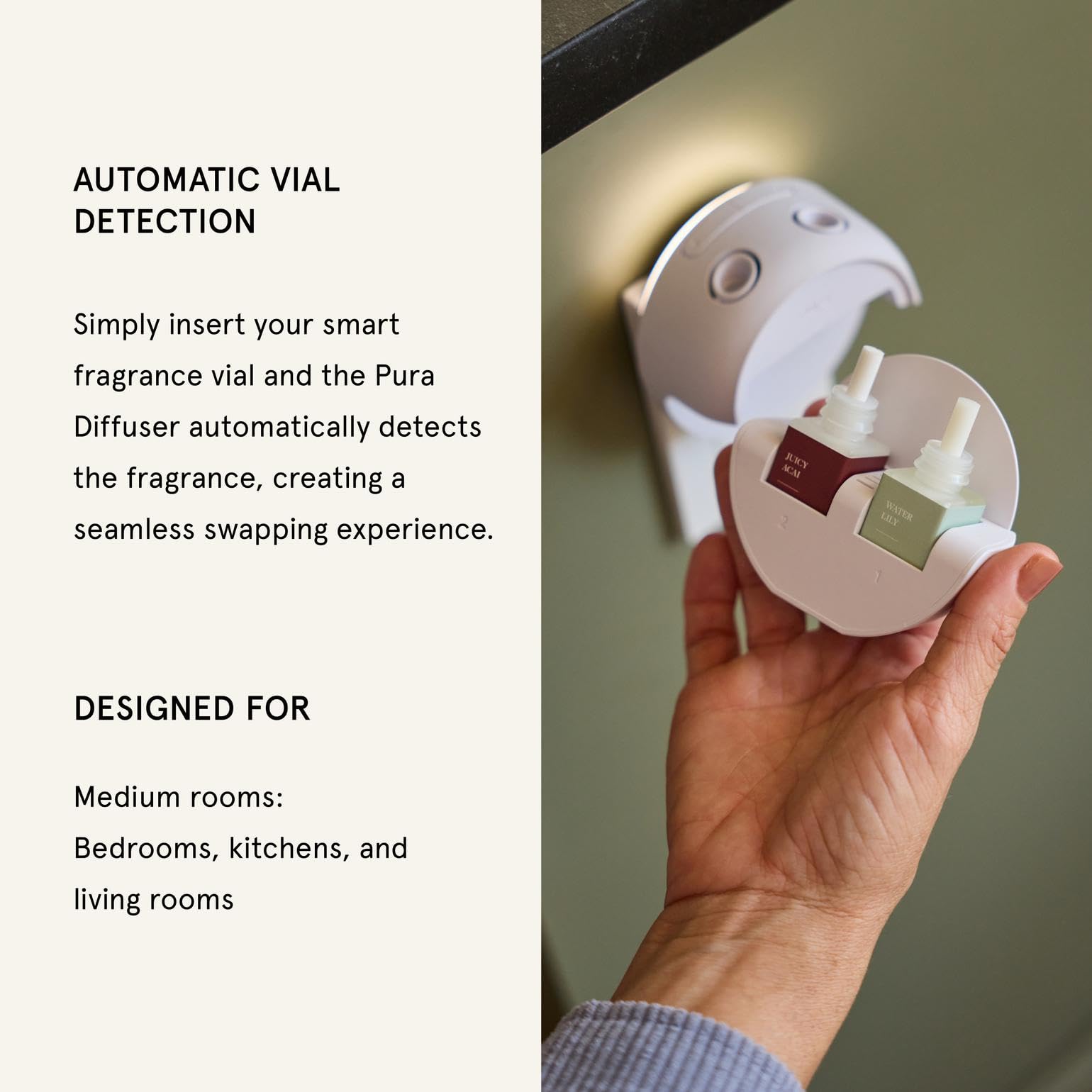 Health conscious diffuser refill designed without harsh chemicals