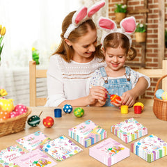 Purple Bunny Egg Design Paper Napkins pack of 40